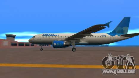 Airbus A320 200 Pobeda Airlines for GTA San Andreas