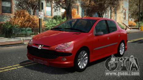 Peugeot 206 Elehun for GTA 4
