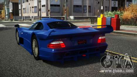 Mercedes-Benz CLK GTR Ploksy for GTA 4