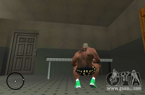 Black underpants with a dollar sign for GTA San Andreas
