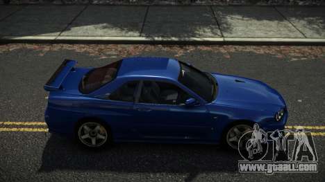 Nissan Skyline R34 Sharino for GTA 4