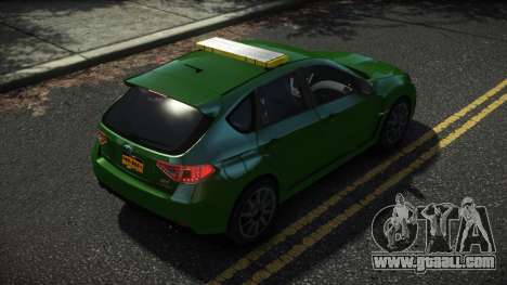 Subaru Impreza Manule for GTA 4