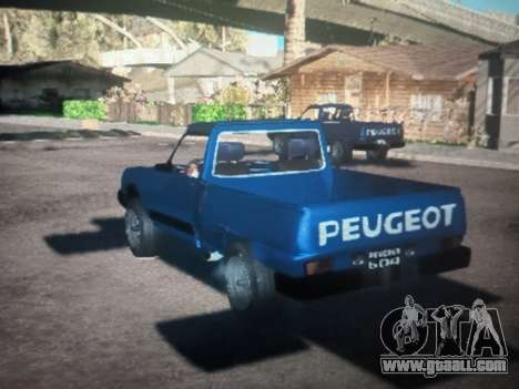 Peugeot 504 Pick Up (Upgraded) for GTA San Andreas