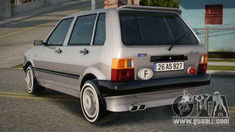 Fiat Uno 70S Etiket for GTA San Andreas