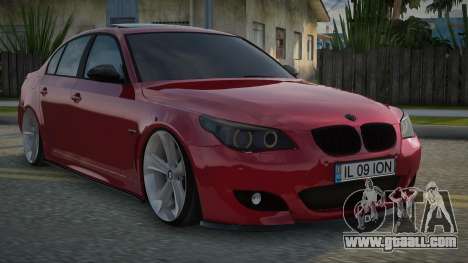 BMW 5-series E60 for GTA San Andreas