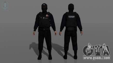 Employee of the Police Department for GTA San Andreas