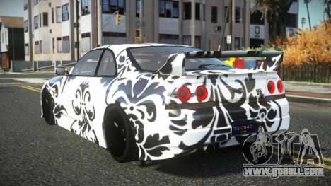 Nissan Skyline R33 Ferzo S14 for GTA 4