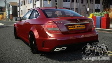 Mercedes-Benz C63 AMG Nomrty for GTA 4