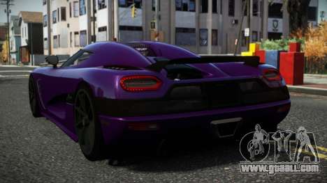 Koenigsegg Agera Bliora for GTA 4
