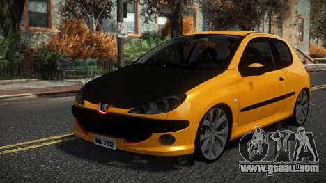 Peugeot 206 CT6-Hl for GTA 4