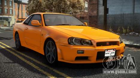 Nissan Skyline R34 Heyku for GTA 4