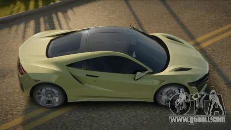 Acura NSX DTR for GTA San Andreas