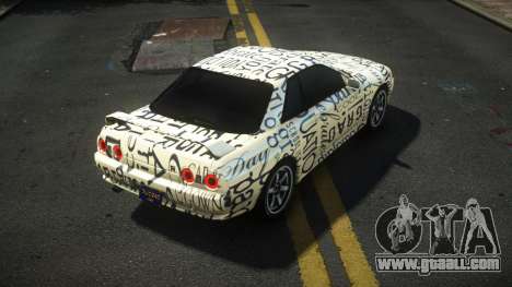 Nissan Skyline R32 Gracely S2 for GTA 4