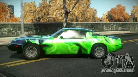 Pontiac Trans AM Rugim S2 for GTA 4