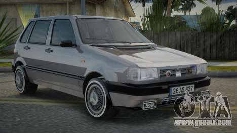Fiat Uno 70S Etiket for GTA San Andreas