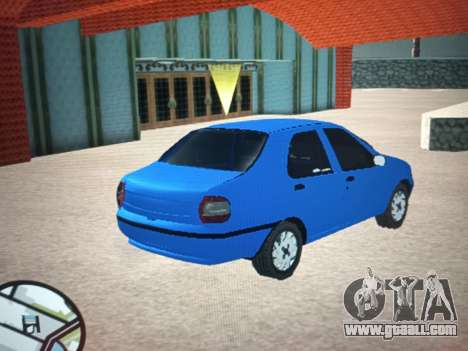 Fiat Siena 1997 New for GTA San Andreas