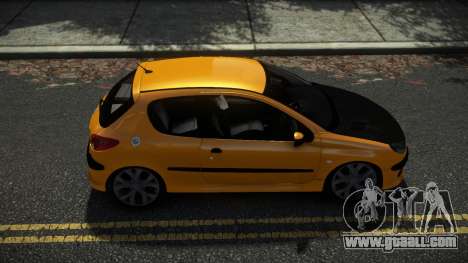 Peugeot 206 CT6-Hl for GTA 4