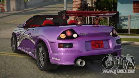 Mitsubishi Eclipse 2002 Spyder for GTA San Andreas