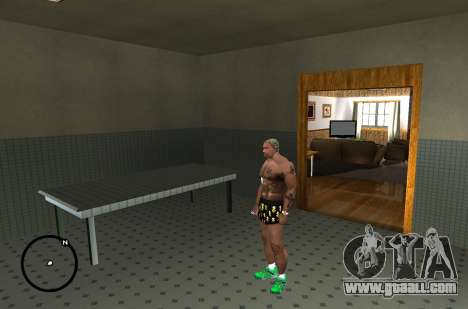 Black underpants with a dollar sign for GTA San Andreas