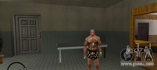 Black underpants with a dollar sign