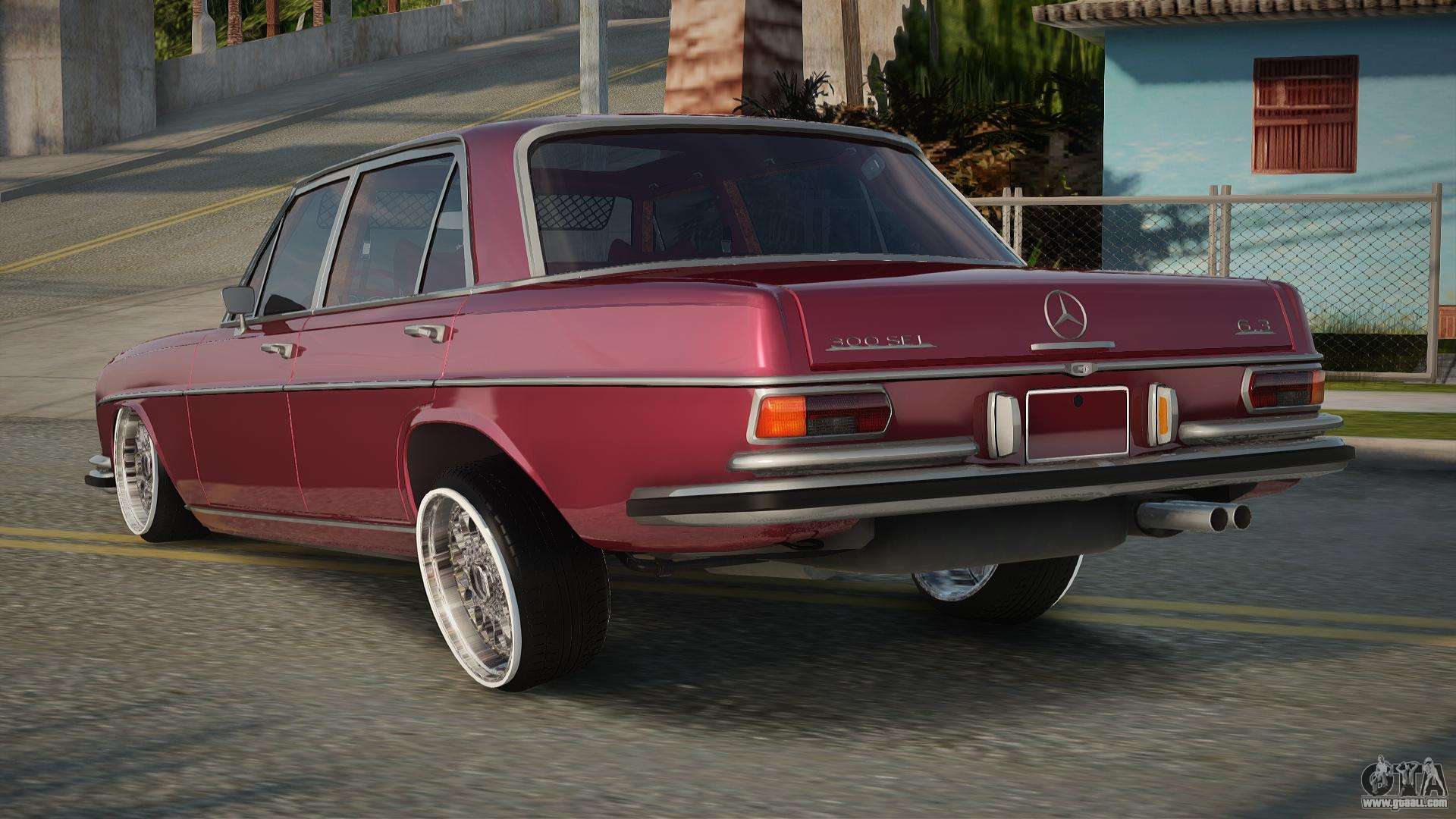 Mercedes-Benz W108 for GTA San Andreas