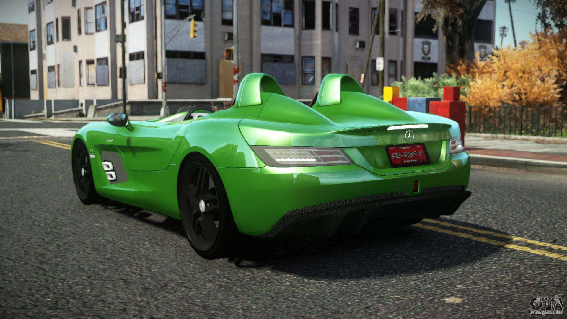 Mercedes-Benz SLR Makfy for GTA 4