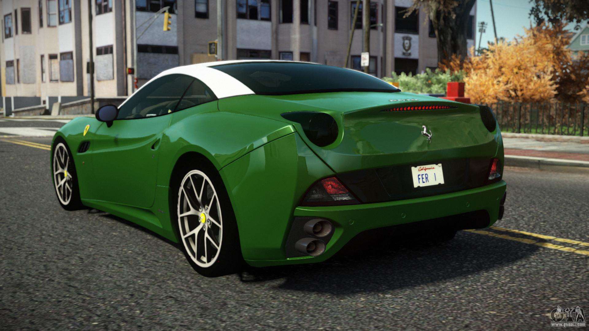 Ferrari California Emodary for GTA 4