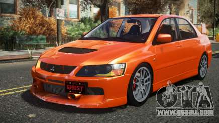 Mitsubishi Lancer Evo IX Zaset for GTA 4