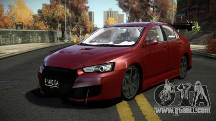 Mitsubishi Lancer Evo X Vaziry for GTA 4