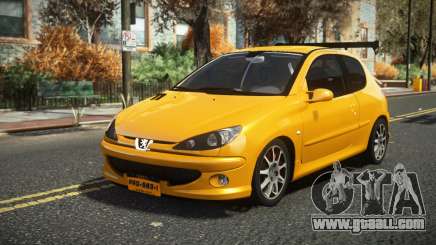 Peugeot 206 Brelos for GTA 4