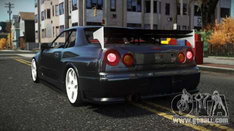 Nissan Skyline R34 Naqlo for GTA 4