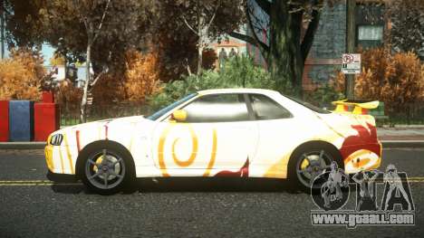 Nissan Skyline R34 Cusvar S11 for GTA 4