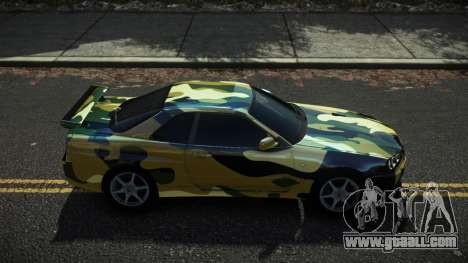 Nissan Skyline R34 Drujo S1 for GTA 4