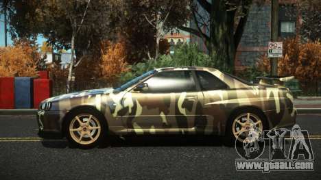 Nissan Skyline R34 Nazuxy S9 for GTA 4