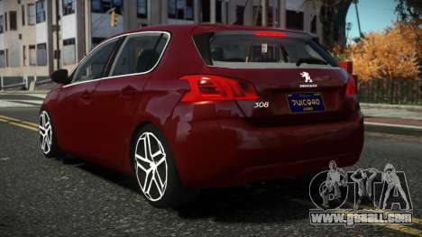 Peugeot 308 Ewary for GTA 4