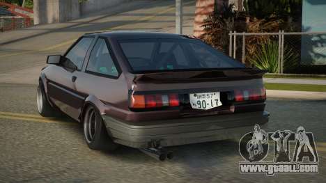 Toyota AE86 V1.1 for GTA San Andreas