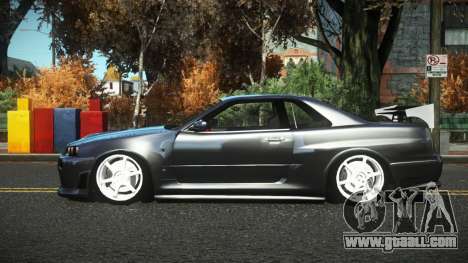 Nissan Skyline R34 Naqlo for GTA 4