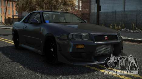 Nissan Skyline R34 GT-R Yunas for GTA 4