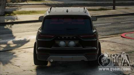 Lexus LX500D Black for GTA San Andreas