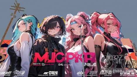 New Girl Mural for GTA San Andreas