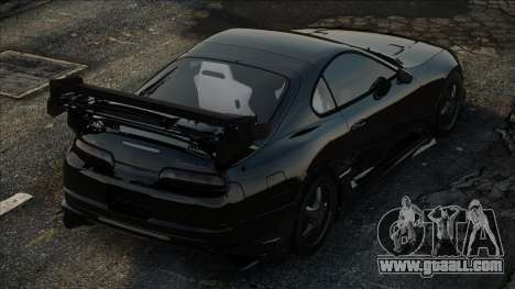 Toyota Supra A80 Black for GTA San Andreas