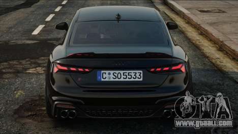 Audi RS5 Black for GTA San Andreas