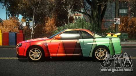 Nissan Skyline R34 Nazuxy S5 for GTA 4