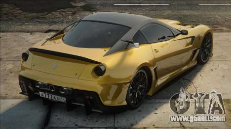 Ferrari 599XX Evo Yellow for GTA San Andreas