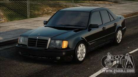 Mercedes-Benz W124 500E Black for GTA San Andreas