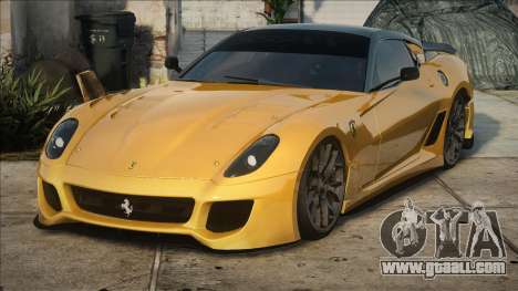 Ferrari 599XX Evo Yellow for GTA San Andreas