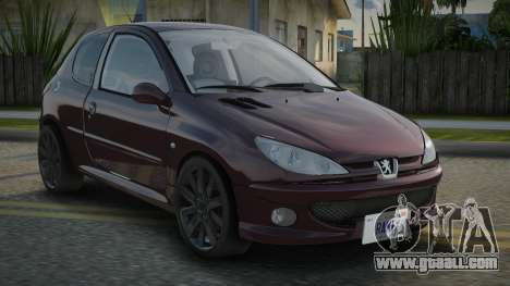 Peugeot 206 Tascoly for GTA San Andreas
