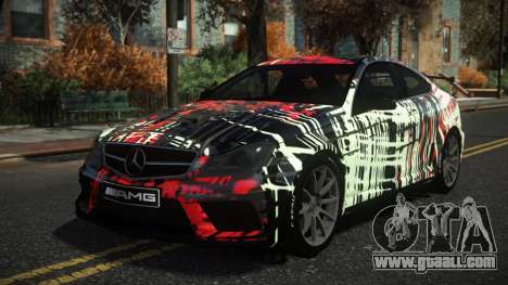 Mercedes-Benz C63 AMG Axury S6 for GTA 4
