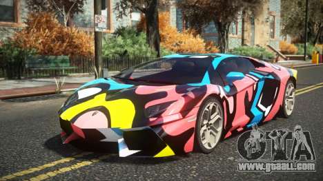Lamborghini Aventador Grefux S7 for GTA 4