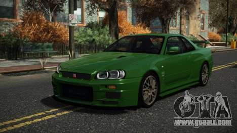 Nissan Skyline R34 Demuno for GTA 4